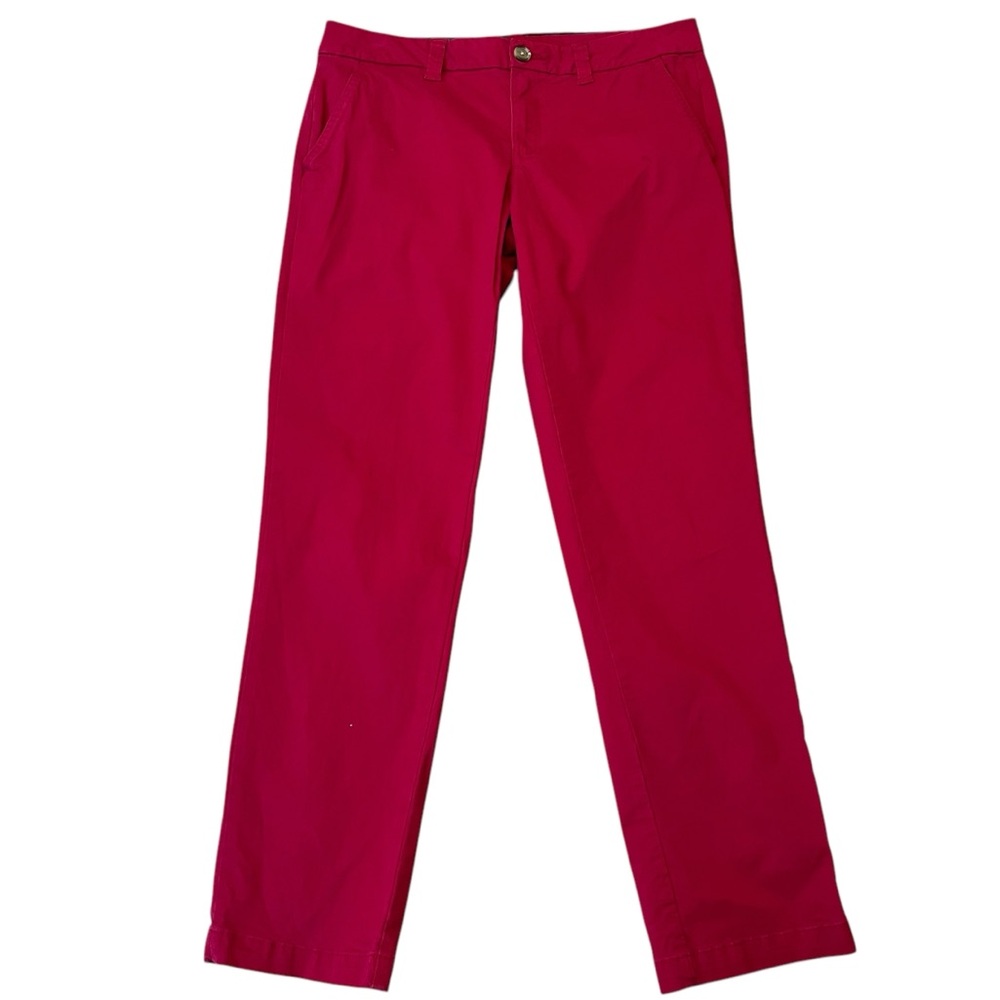 Tommy Hilfiger Red/Pink "Montauk" Straight Leg Chino Pant 8